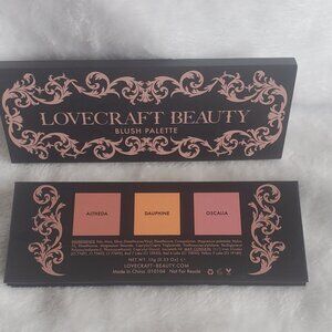 Lovecraft Beauty  Blush Palette - Brand New Never opened